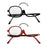 1PC Magnifying Glasses Rotating Makeup Reading Glasses Elder Folding Eyeglasses Cosmetic General +1.0+1.5+2.0+2.5+3.0+3.5+4.0