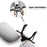 VIVIBEE Men Polarized Flip Up Clip on Sunglasses Black Driving UV400 Women Square S M L Goggles Night Vision Fishing Glasses