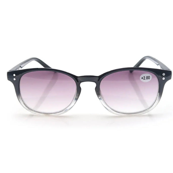 Reading Glasses Women  High Quality Round Frame Eyewear Including Sun Magnifying  Fashion Glasses