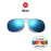 VIVIBEE Oversized Pilot Flip Up Clip on Sunglasses Polarized Men Driving Alloy Frame Big Size Women Aviation Glasses Clips