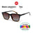VIVIBEE Vintage Leopard Polarized Sunglasses Men Retro Small Square Women Sun Glaases 2026 UV400 High Quality Driving Shades