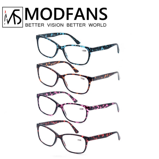 Gafas de lectura grandes para mujer, montura rectangular de leopardo, gafas de presbicia, aumento de +1.0 a +4.0