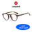 VIVIBEE Small Size Blue Light Filter Glasses Men Leopard Square Frame Gaming UV400 Blue Ray Blocking Computer Women Eyeglasses