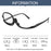 1PC Magnifying Glasses Rotating Makeup Reading Glasses Elder Folding Eyeglasses Cosmetic General +1.0+1.5+2.0+2.5+3.0+3.5+4.0
