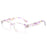 Women Eyeglasses Reading Glasses Classic Square Full Frame Strong Hinge Lightweight Wear Readers with Diopter +1.0+2.0+3.0+4.0