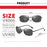 VIVIBEE Gafas de Sol Plegables Fotocromáticas para Hombre con Lentes Polarizadas Rectangulares de Metal, Gafas de Sol Masculinas para Verano 2026, Productos en Tendencia