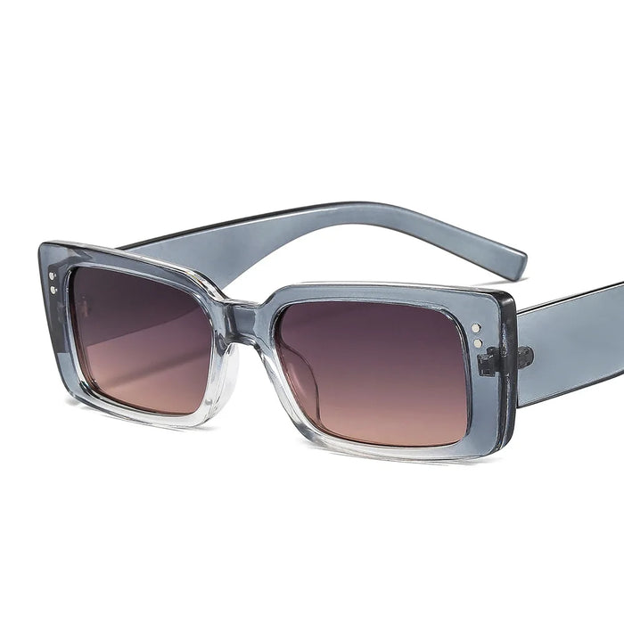 Small Rectangle Sunglasses Women Vintage Brand Designer Men Square Sun Glasses Shades Female UV400 Oculos Eyewear