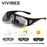 VIVIBEE Lunettes de soleil polarisées à clipser sur lunettes de vue, pour hommes, de conduite, protection UV400, photochromiques, pour la pêche, les activités de plein air, femmes