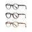 Ladies Reading Glasses Leopard Print Men's Frame anti-blue light