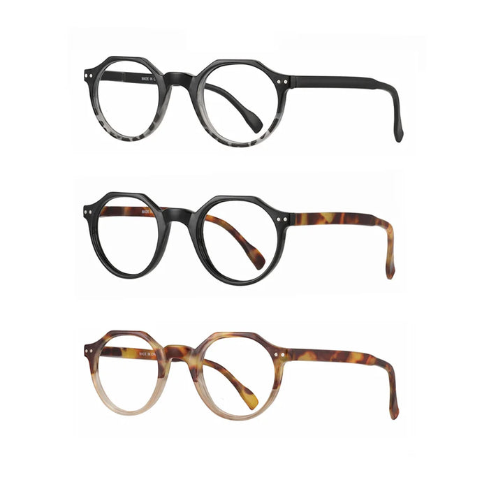 Ladies Reading Glasses Leopard Print Men's Frame anti-blue light