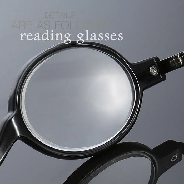 Small Round Reading Glasses for Men Women Metal with Plastic Conbination Frame Eyewear Stylish High Quality Readers +1.0 to +4
