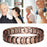 Men Red Copper Bracelet Business Style Double Strong Magnetic Therapy Bracelet For Arthritis Pain Relief Jewelry Accessories