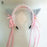1PC Kawaii Cat Ears Headband Lace Bow Head Wrap Lolita Wedding Party Cosplay Maid Headdress Women Girls Anime Hair Accessories