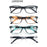 Women Reading Glasses Men Readers Eyeglasses Classic Rectangle Frame Design Flexble Spring Hinge wirh Diopter +1.0 to +4.0