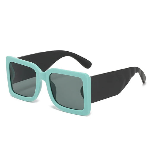 Nouvelles Lunettes de soleil carrées surdimensionnées Vintage Designer Femme Mode Lunettes de soleil Grandes nuances noires UV400 Hommes Marque de luxe Femme Oculos