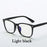 Fashion Unisex Square Glasses Plain Glasses Full Frame Glasses for Men and Women Radiation Protection Optical Glasses