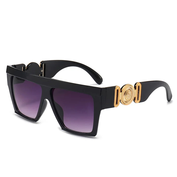Oversize Square Sunglasses Women Fashion New Vintage Big Frame Shades Men Sun Glasses UV400 Eyewear Oculos Gafas De Sol