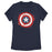 Women's Marvel Captain America Spray Logo T-Shirt