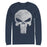 Men's Marvel Punisher Distresskull Long Sleeve T-Shirt