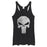 Junior's Marvel Punisher Distresskull Tank Top