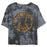 Junior's Marvel Widow Icon Leopard Fill Bombard Tie-Dye T-Shirt