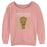 Junior's Marvel Cute Groot Linework Raglan Pullover