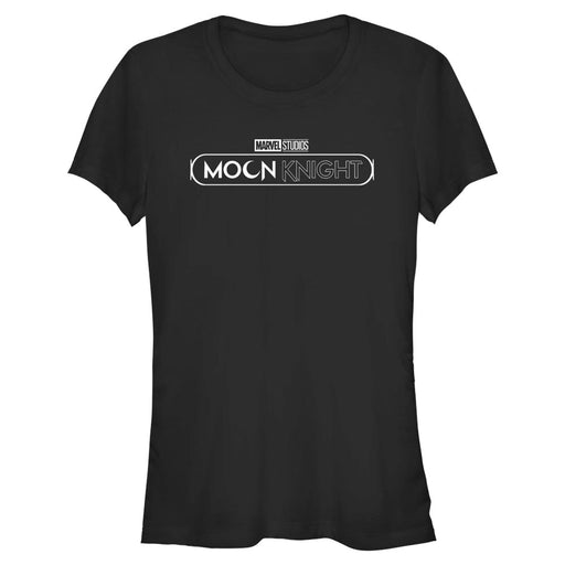 Junior's Marvel Moon Knight White Logo T-Shirt