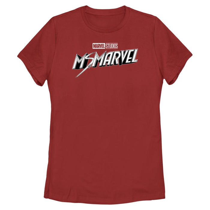 Women's Marvel Black and White T-Shirt