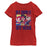 Girl's Marvel My Mom Is My Hero Cartoon Heroes T-Shirt