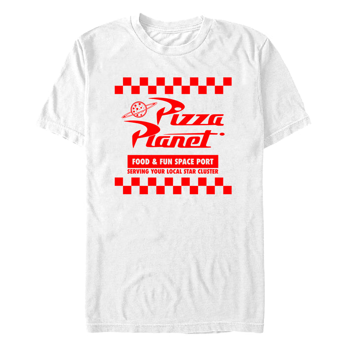 Men's Disney Pizza Planet Box T-Shirt