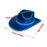 Chapeaux lumineux pour adultes, coiffes de fête, chapeau de cowboy lumineux LED, chapeau de cowboy lumineux à piles, chapeau de cowboy scintillant.