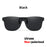 VIVIBEE Square Non Polarized Flip Up Clip On Sunglasses Dark Anti Glare Lens UV400 See Digital Screen Car Driving Sun Glasses