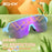 SCVCN Children Cycling Sunglasses Outdoor Road MTB Bike Eyewear Teenager Girls Boy Hiking Running Glasses Sports UV400 Goggles