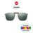 VIVIBEE Gafas de sol grandes con clip abatible polarizadas para hombre, clásicas, UV400, lentes fotocromáticas, gafas de sol para mujer