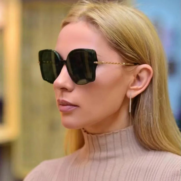 Fashion Cat Eye Sunglass Women Trendy Eyewear High Quality Luxury Brand Designer Sun Shades for Ladies UV400