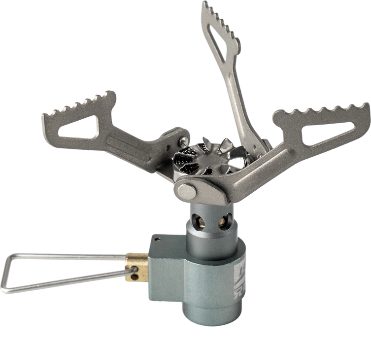 BRS-3000T Titanium Mini Camping Gas Burners 25g One-Piece Pocket Stove Outdooor Hiking Folding Cooking Furnace Portable ﻿