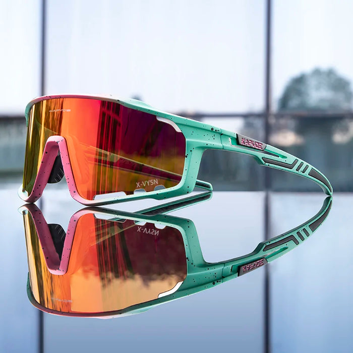 KAPVOE UV400 Cycling Glasses Men MTB Cycling Sunglasses Outdoor Sports Running Eyewear Women Road Bike Glasses