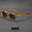 HBK Fashion Retro Men Sunglasses Classic Square Frame  Design Sun Glasses Women Outdoor Travel Party Business Festival Gift