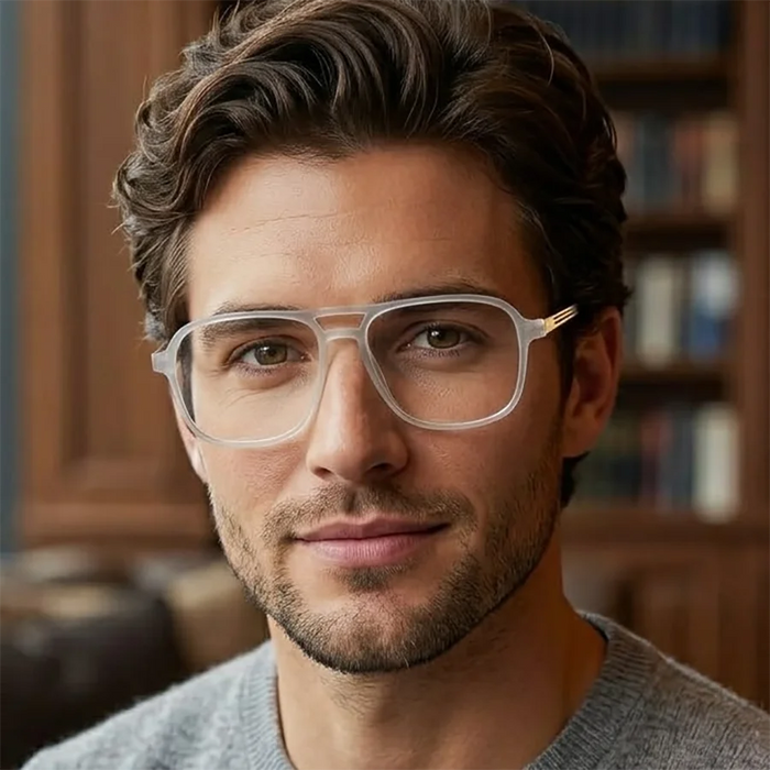 Men Women Square Reading Glasses Ultralight Classic Large Frames Luxury Designer Brand Eyewear Comfortable Wear Stylish Glasses