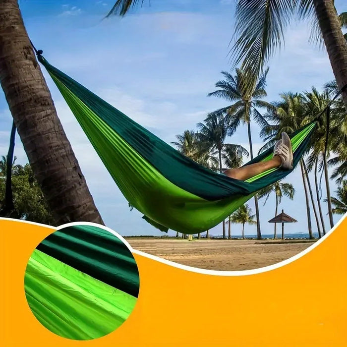 Ultralight Travel Hammock 661.39lbs Capacity Breathable Quick Dry with 2 Carabiners 2 Straps for Indoor Outdoor Camping