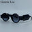 Lunettes de soleil rondes Steampunk gothiques à petite monture pour hommes 2026, marque de luxe Y2K, lunettes de soleil punk pour hommes, monture épaisse rétro