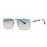 New Men's Trimmed Square Sunglasses 2022 Fashion Cover Men And Women Trend Sunglasses European And American Star Glasses