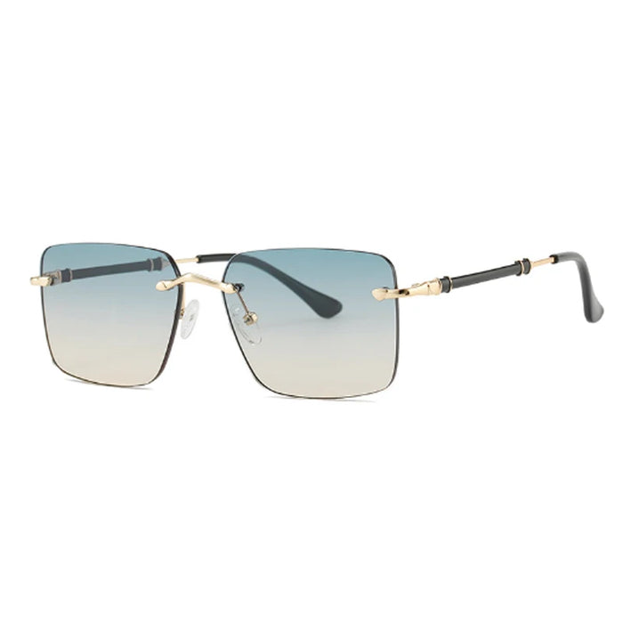 New Men's Trimmed Square Sunglasses 2022 Fashion Cover Men And Women Trend Sunglasses European And American Star Glasses