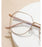 Men Women HD Lens Reading Glasses Retro Presbyopia Eyewear Eyeglasses Fashion Anti-blue Light Far-sighted Prescription +1.0 +4.0