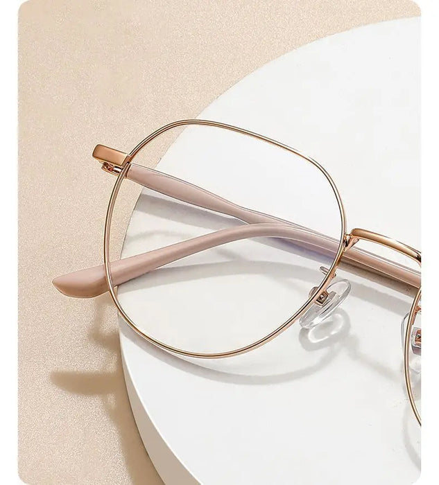 Men Women HD Lens Reading Glasses Retro Presbyopia Eyewear Eyeglasses Fashion Anti-blue Light Far-sighted Prescription +1.0 +4.0