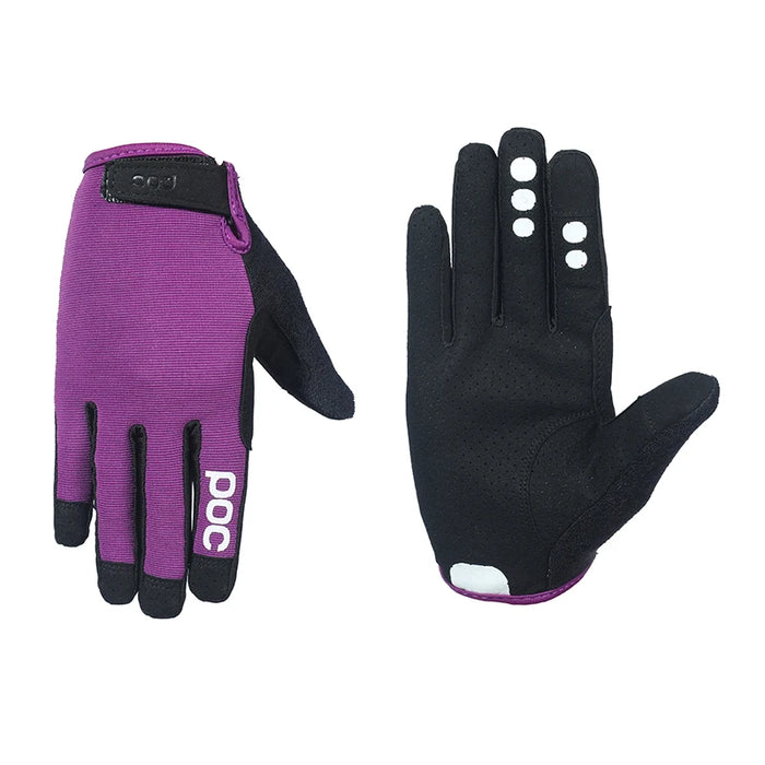 p0c 15 colour dh mx bike long finger all-season model wearable and comfortable riding gloves universal