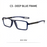 Men's Classic Full Frame Reading Glasses Clear Lens Comfortable Wear Ultra-Lightweight Frame Suitable Home Office Use Great Gift