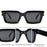 Photochromic Steampunk Square Sunglasses Men 2026 Luxury Designer Vintage Punk Sun Glasses Hip Hop Streetwear Driving Eyewear