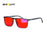 SHINU Red Sleeping Glasses Blue Light Blocking Good rest Computer Glasses For Men Blue Light Filter Orange Tinted Glasses
