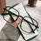 Ultra Light Myopia Glasses Men Women Minus Diopter Eyeglasses Trendy Large Size Square Frame Near Sight Eyewear